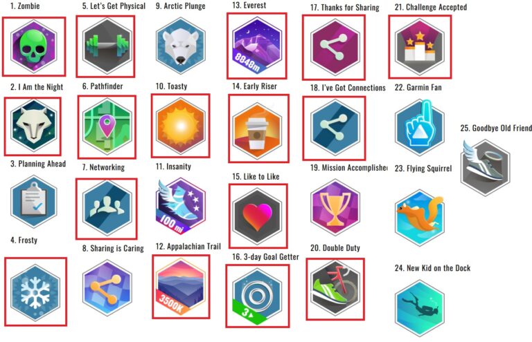 Garming Strength Training Popularity and the Badges, You Never Knew You Needed